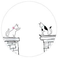coeur chats